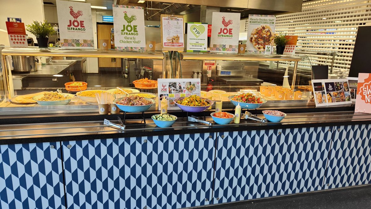 🥙NEW LOOK, NEW MENU, GREAT TASTE🍗
Piri-Piri Chicken with sides of your choice to go! We all can’t wait to eat at our new expanded Oak refectory. Yes, a new exciting menu in a refectory three times it’s original size. Feeling hungry?
#WeAreWyke #NewMenu #GreatTaste