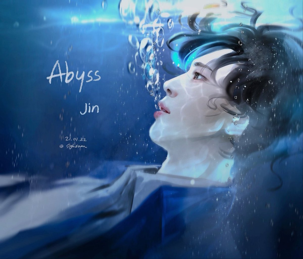 blooming_jjin's tweet photo. 너의  심연을 
너의 어비스를
너의 목소리를 
너의 모든 걸 사랑해 석진아

🌊D-288 
ALWAYS HERE WITH JIN
#Abyss_석진이곁에서_1000일
#1000DaysWithAbyss
#JIN #방탄소년단진 @bts_twt https://t.co/vwDmIJMYZK