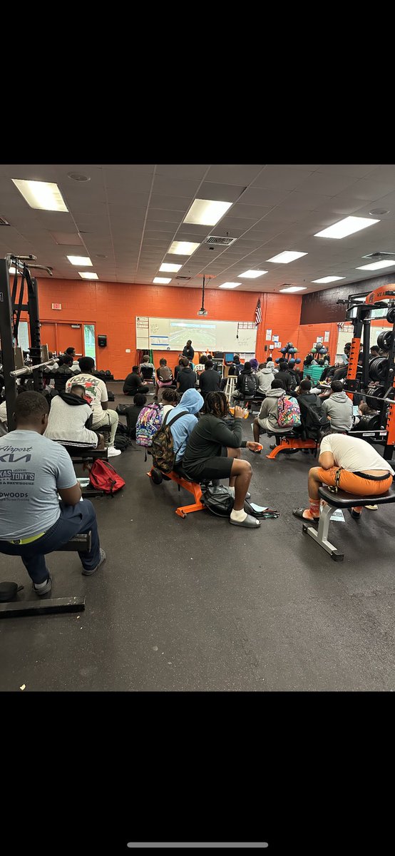 Teaching the Football team  about Time Management was very important for me this morning. Great experience