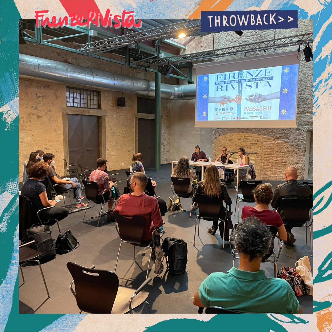 #30agosto | ❤ Di quando a #Firiv21 abbiamo riempito gli spazi delle Murate di eventi e presentazioni ed eravate tantissimi!

👉 A #firiv23 vi aspettano più di 70 tra incontri e laboratori... tenetevi forte, la settimana prossima esce il programma! ▶ fb.me/e/14cKJorVI