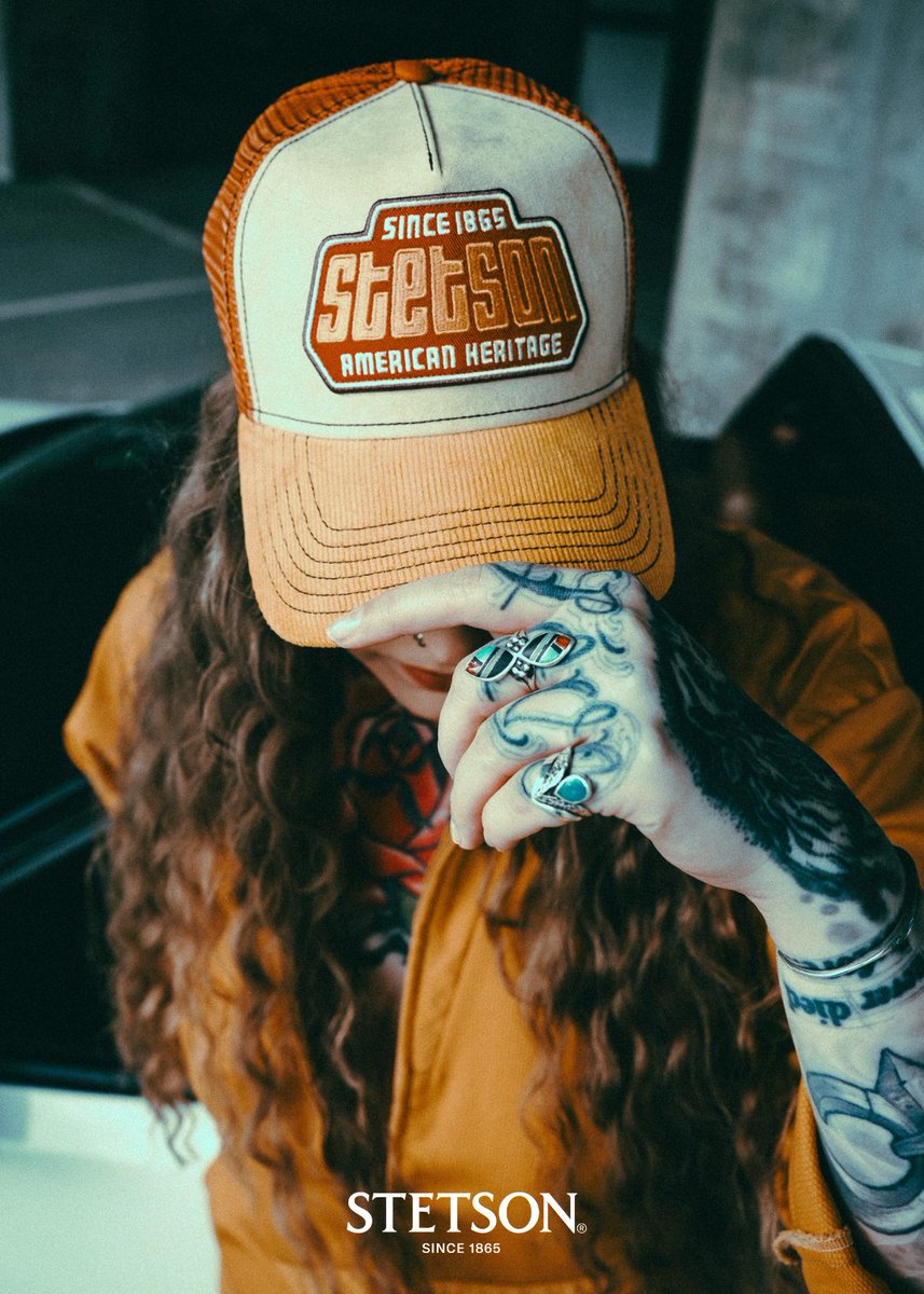 Combining exclusive heritage-inspired graphics and legendary Stetson quality. 

#stetson #stetsoneurope #truckercap