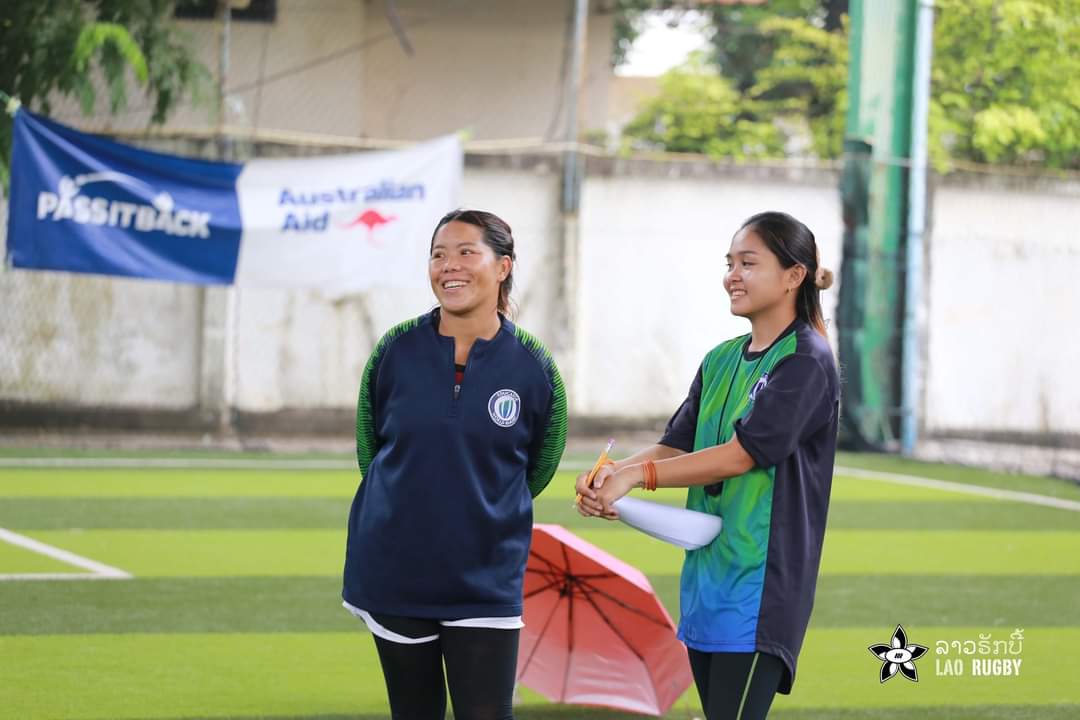 Laorugby's tweet photo. Congratulations to all of our Champa Ban Coaches who completed Coach training this week! It has been an exhausting but worthwhile week and we are thrilled to welcome so many new youth Coaches into the Lao Rugby family at the end of it. #Passitback https://t.co/CefM7uC3Bf