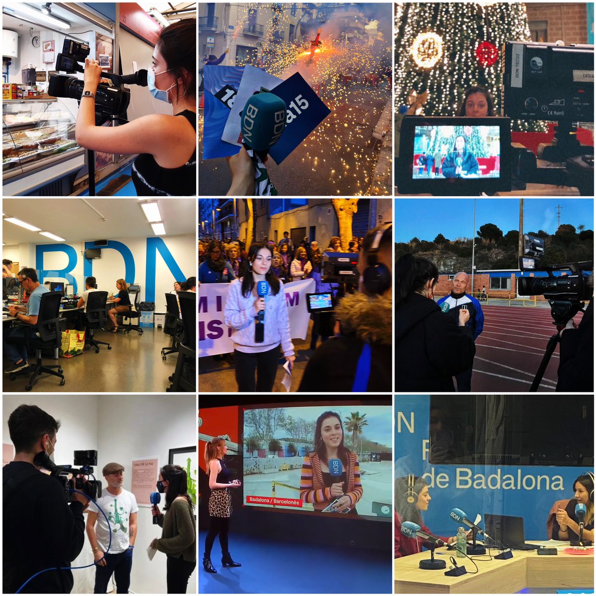 Avui acaba el meu recorregut a Badalona Comunicació. Han sigut tres anys plens d'experiències enriquidores i molts aprenentatges. Acabo aquesta etapa satisfeta i amb la il·lusió d'emprendre nous projectes. 💙