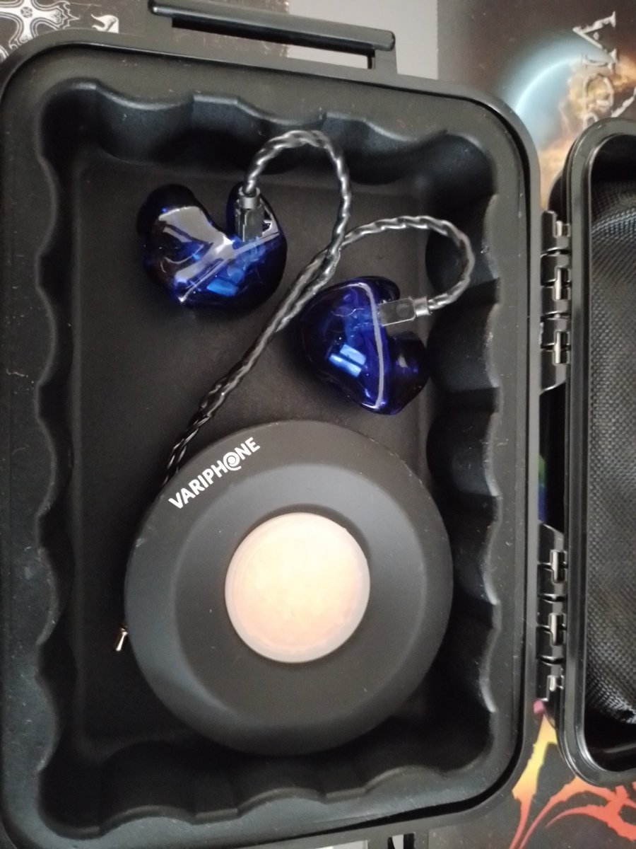 GuyCyborg's tweet image. New toy! Protect your ears and make sure you hear what you need on stage! #variphone #inearmonitoring