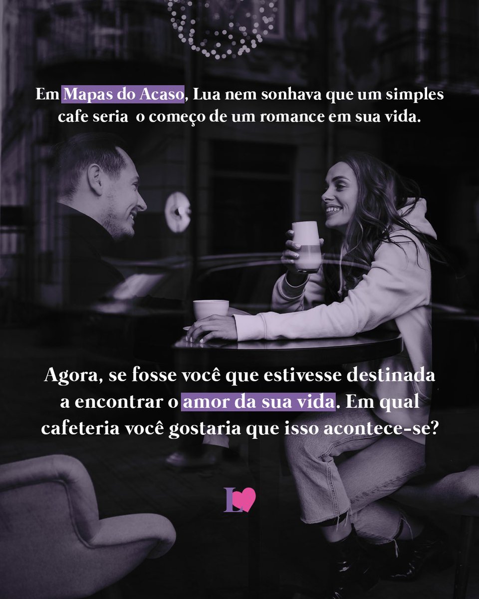 Já pensou em viver uma cena clichê de romance assim? 

#mapasdoacaso #booklovers #romcombooks #KindleUnlimited #kindlebooks