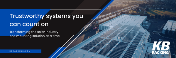 Whether you're looking for a ballasted or anchored racking system, we've got you covered! Our solutions feature lightning-fast lead times, and superior customer service. At KB Racking, we lift up and (em)power your projects! Contact our sales team today lnkd.in/gWfjRbc9