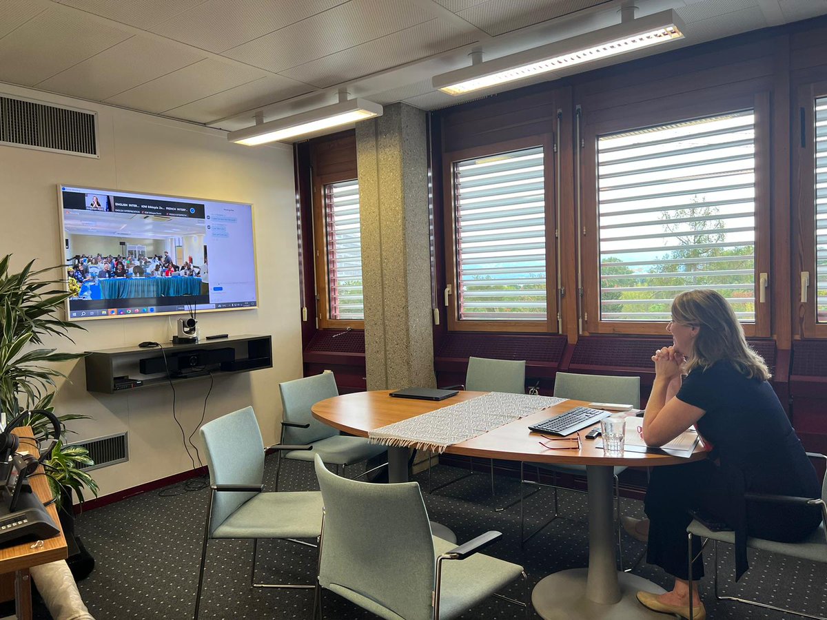 Africa’s young people are its future, and today I was fortunate to meet with our Youth for Migration Ambassadorial Program to learn about the incredible work they are doing to address climate displacement across the continent. Their innovation, drive &amp; energy are inspiring. 🌍