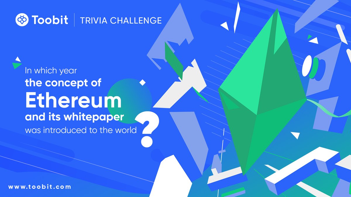 Toobit_official's tweet image. 🚀 Ready to dive into the world of crypto trivia? Let&apos;s see who&apos;s the ultimate crypto connoisseur! 🤓

#ToobitTrivia #TuesdayTrivia #Cryptocurrencies #ETH