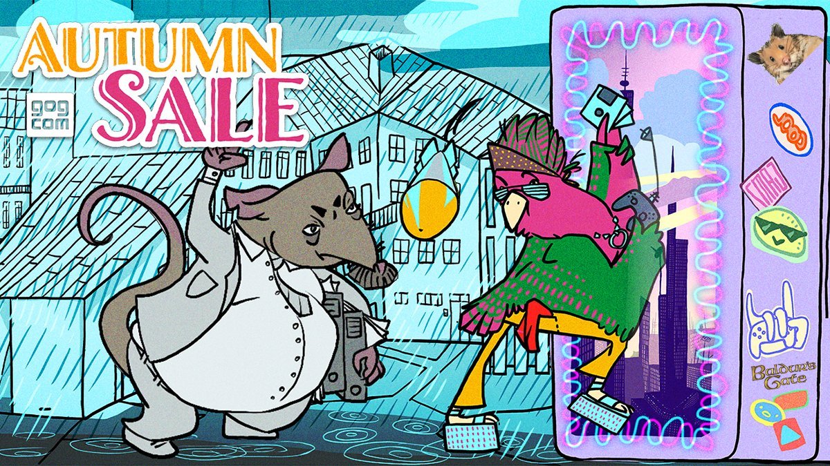 Finished Baldur's Gate 3 already? Take a look at the legacy Infinity Engine games—and grab them at 75% off in the <a href="/GOGcom/">GOG.COM</a> Autumn Sale!🍂

75% off #BaldursGate I &amp; II Enhanced Editions
75% off #Planescape: Torment: Enhanced Edition

Embrace your cRPG mood!

bit.ly/BDgames_GOG