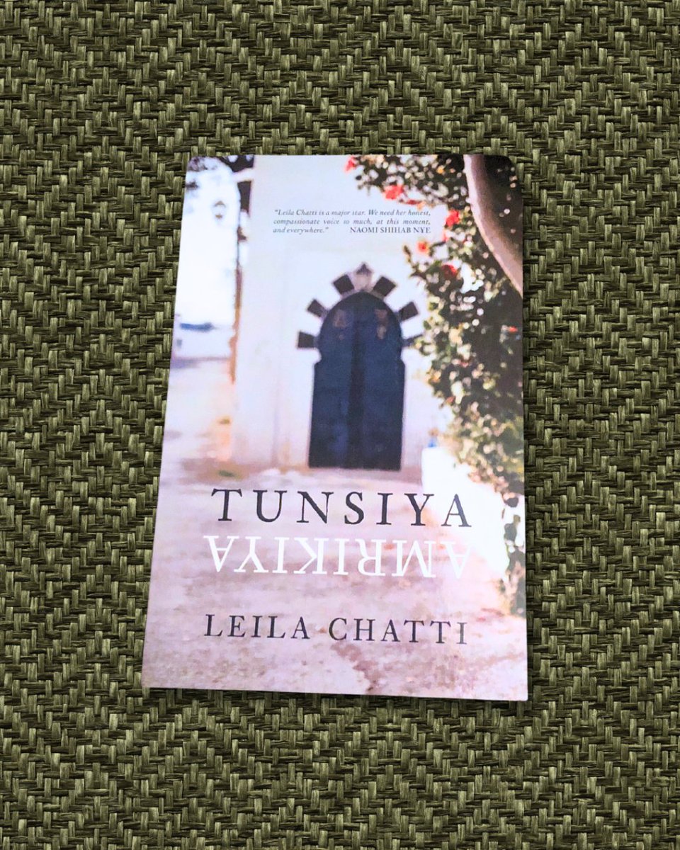 readalittlepoem's tweet image. Day 29 of The Sealey Challenge (@SealeyChallenge). Today&apos;s offering is Tunsiya / Amrikiya by Leila Chatti (@laypay), published by Bull City Press (@BullCityPress), 2018.

#TheSealeyChallenge #sealeychallenge #thesealeychallenge2023