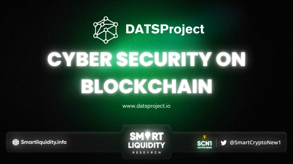 SmartCryptoNew1's tweet image. 🔶 @DATSProject is a cybersecurity focused computing power marketplace with share-to-earn model

🔶 #DATSProject develops innovative products that will revolutionize #Web3 and #Web2 cybersecurity

💠 #NFT certification
💠 Web3 threat intelligence
💠 Decentralized vulnerability…
