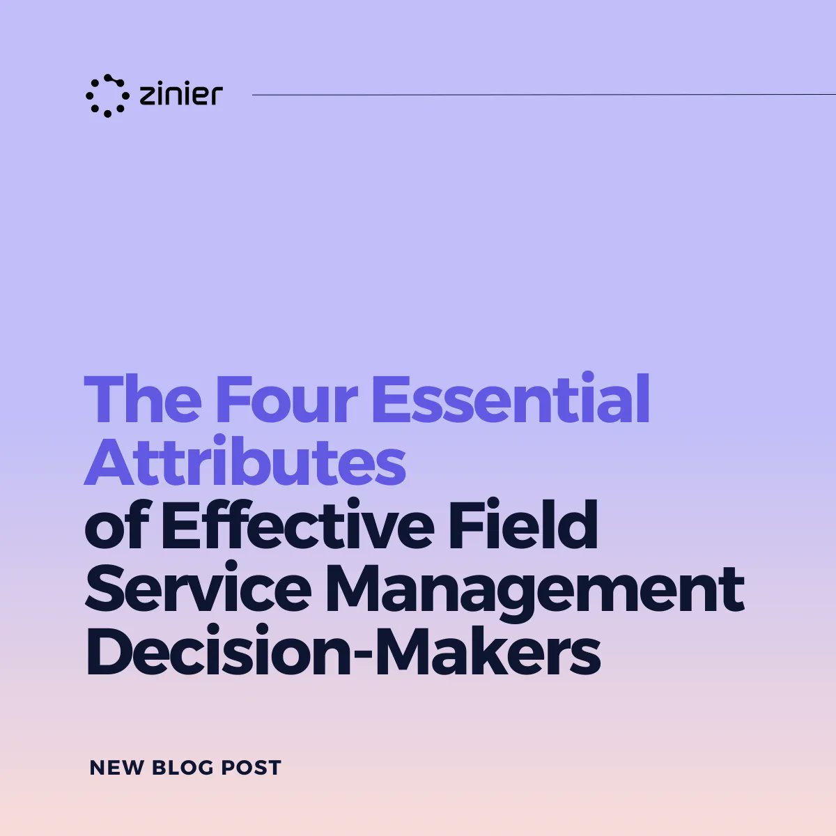 zinier's tweet image. Uncover how field service leaders drive #customersatisfaction. Mastering industry complexities, prioritizing tech, customer focus, and revenue metrics shape success in a customer-centric landscape. Explore strategies for lasting results.

buff.ly/3KPW0zm