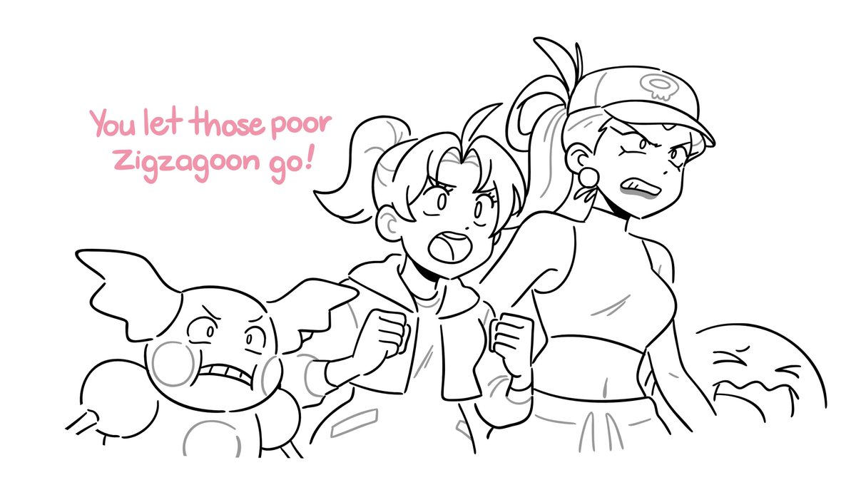 kianamaiart's tweet photo. Ziggy and Zaggy (1/2) https://t.co/RXyZccR5Iw