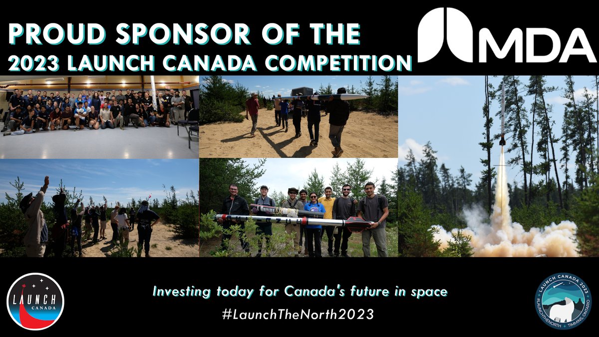 There might be rain today, but that doesn't mean we can't celebrate some rocketry! Yesterday's highlights are here and they're brought to you buy <a href="/MDA_space/">MDA Space</a>!

part 1/2

#LaunchTheNorth2023