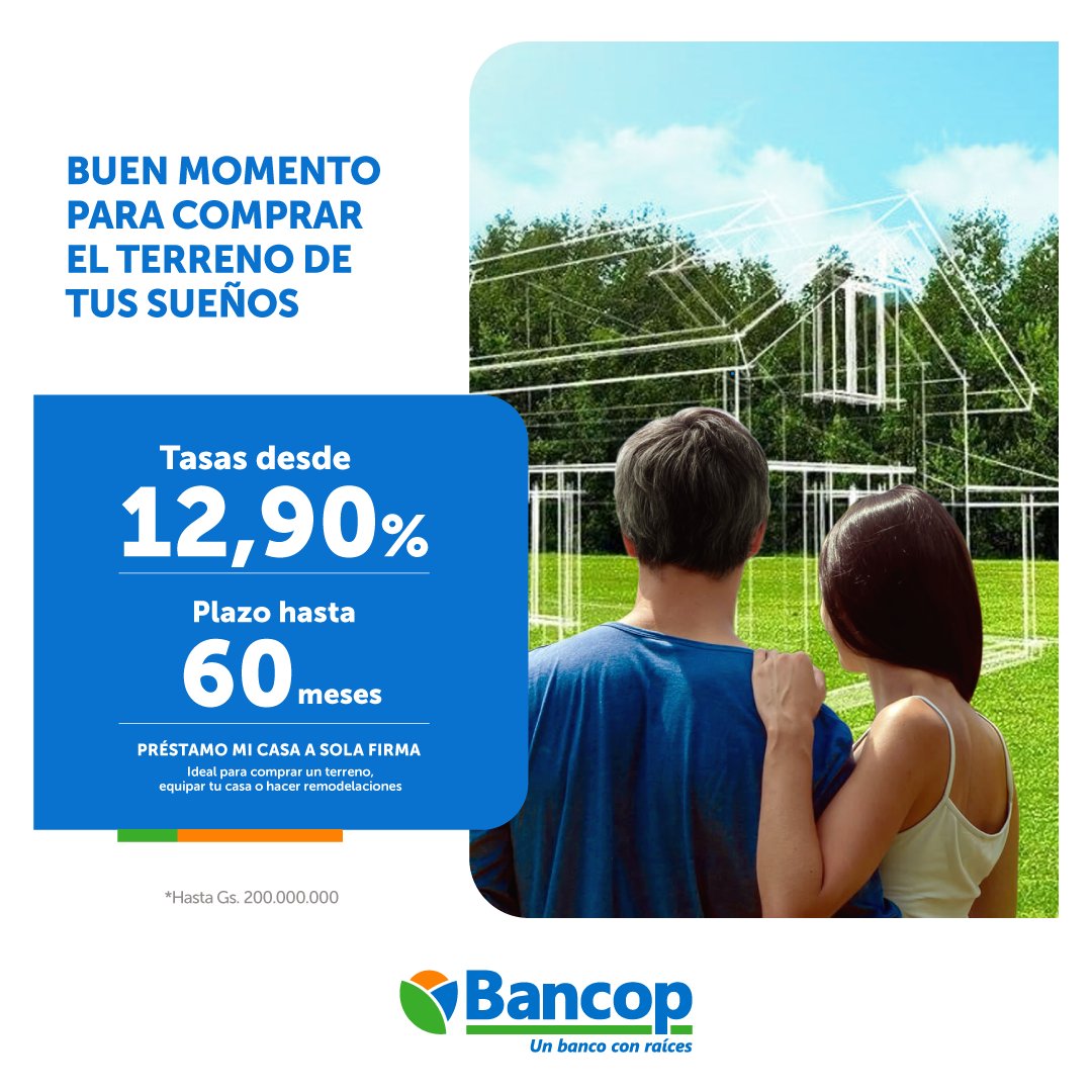 Bancoppy's tweet photo. ¡Que ya no sea solo un sueño!
Aimate a construir tu casa tal como la deseás🏡.
Encontrá más información en:

https://t.co/bZlC282NXb

#Préstamosmicasa #UnBancoParaTodos  #Prestamovivienda https://t.co/MfOgYJYAnC