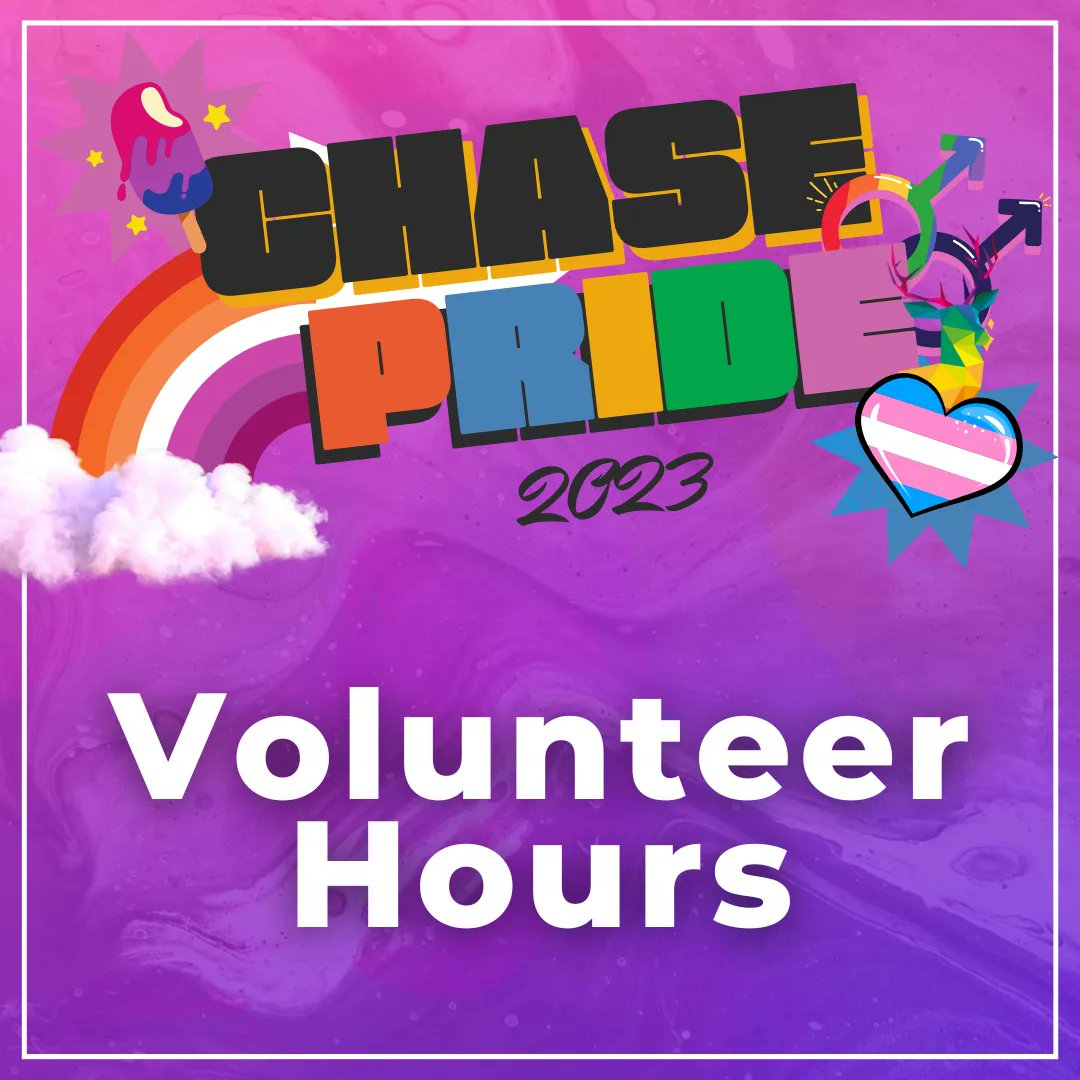 Chase Pride (@chase_pride) on Twitter photo Chase Pride is bought to you by Volunteers!
It's been twelve months in the making and consisted of 2386 hours of hard work, which is why in this V edition of your A-Z of Chase Pride.
Grab your tickets now buff.ly/3T24Dck Chase Pride is bought to you by Volunteers!
It's been twelve months in the making and consisted of 2386 hours of hard work, which is why in this V edition of your A-Z of Chase Pride.
Grab your tickets now buff.ly/3T24Dck