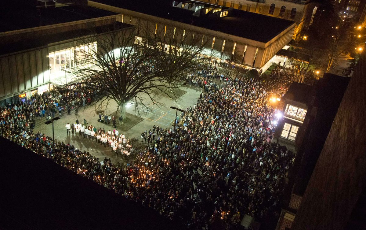 J. Christopher Clemens (@jchrisclemens) on Twitter photo Today we mourn an incalculable loss.
Though your hearts may be breaking, stand strong <a href="/UNC/">UNC-Chapel Hill</a>.
Stand together #Carolina.
"Be joyful in hope, patient in affliction, and faithful in raising your voice" Today we mourn an incalculable loss.
Though your hearts may be breaking, stand strong <a href="/UNC/">UNC-Chapel Hill</a>.
Stand together #Carolina.
"Be joyful in hope, patient in affliction, and faithful in raising your voice"