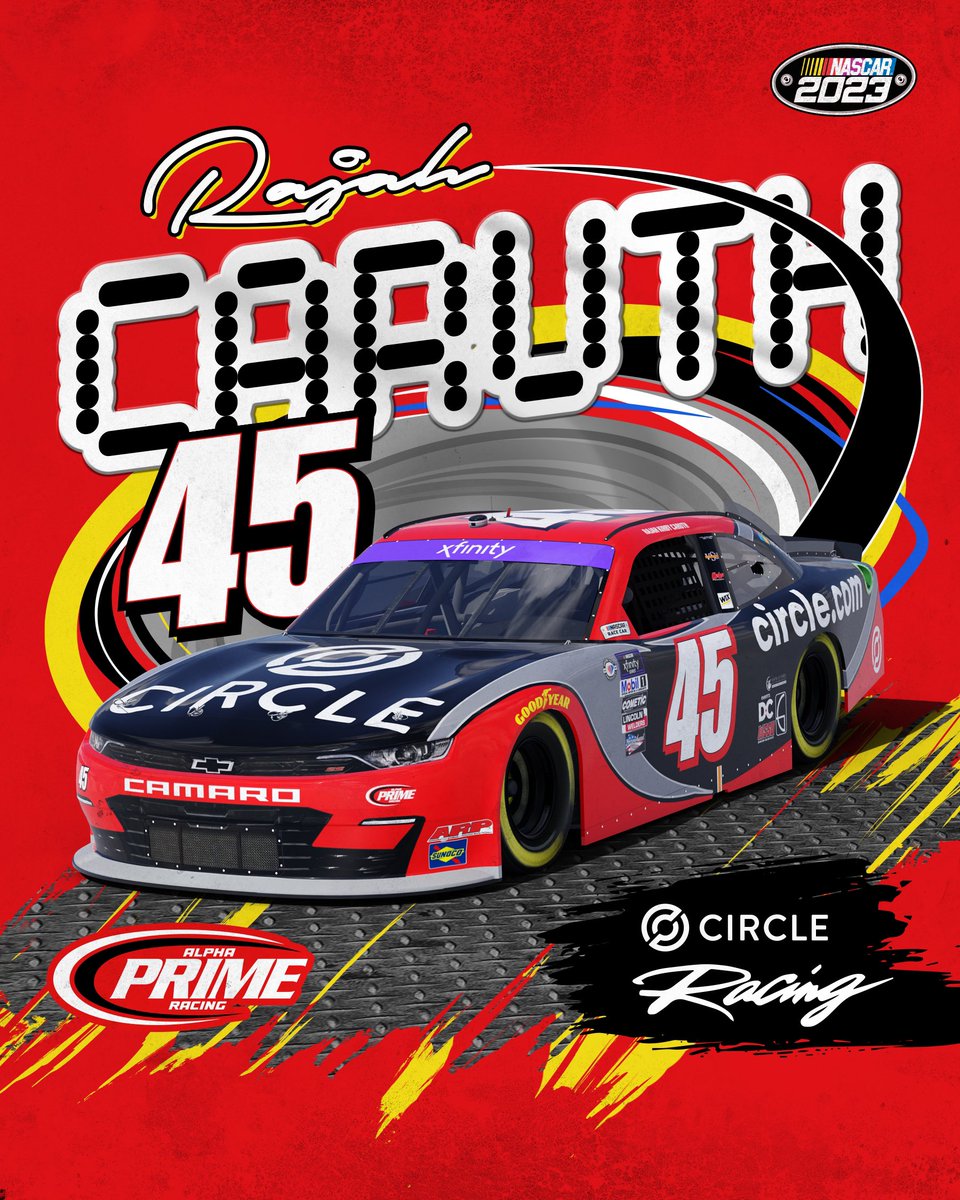 🎨 Enjoy a little 2000’s nostalgia!

This weekend at <a href="/TooToughToTame/">Darlington Raceway</a>, <a href="/ryanellisracing/">Ryan Ellis</a> and <a href="/southrnelevator/">Southern Elevator Co</a> will honor John Andretti, while <a href="/rajahcaruth_/">Rajah Kirby Caruth</a> and <a href="/circle/">Circle</a> honor Adam Petty.

#SportClips200 | <a href="/XfinityRacing/">Xfinity Racing</a>