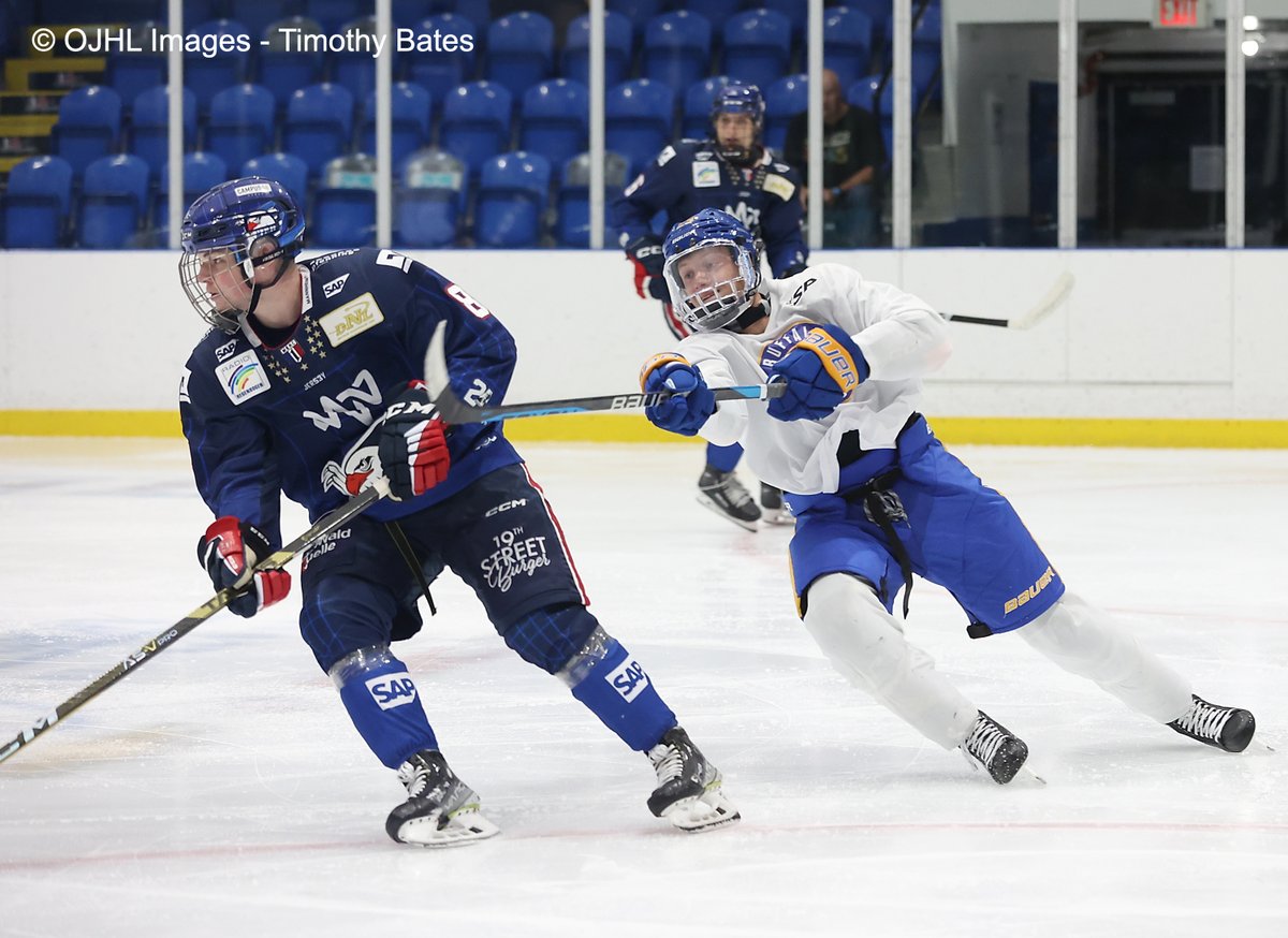 OJHLOfficial's tweet photo. Thats a wrap for game "5" as Jungeradler defeats the Sabres by a score of 4-1  @BuffaloJrSabres @ojhlimages https://t.co/bDJanFlvpd