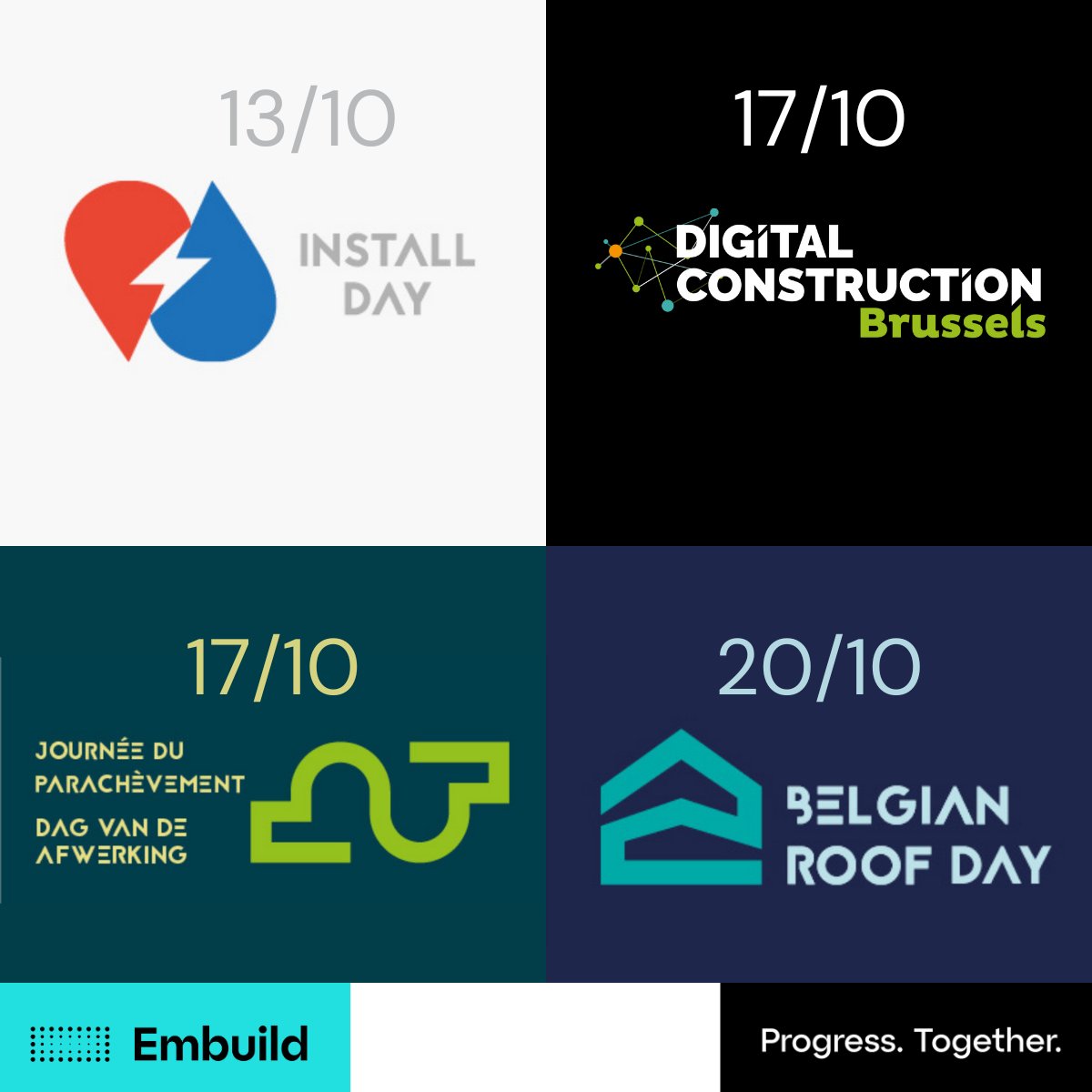 embuildnl's tweet photo. #Vakbeurzen | Maak je agenda vrij! Ontdek de toekomst van de bouwsector op onze niet te missen vakbeurzen in Brussels Gate. Mis het niet! #ID23 #DVDA23 #DCB23 #BRD23 https://t.co/2AmssRAbzz