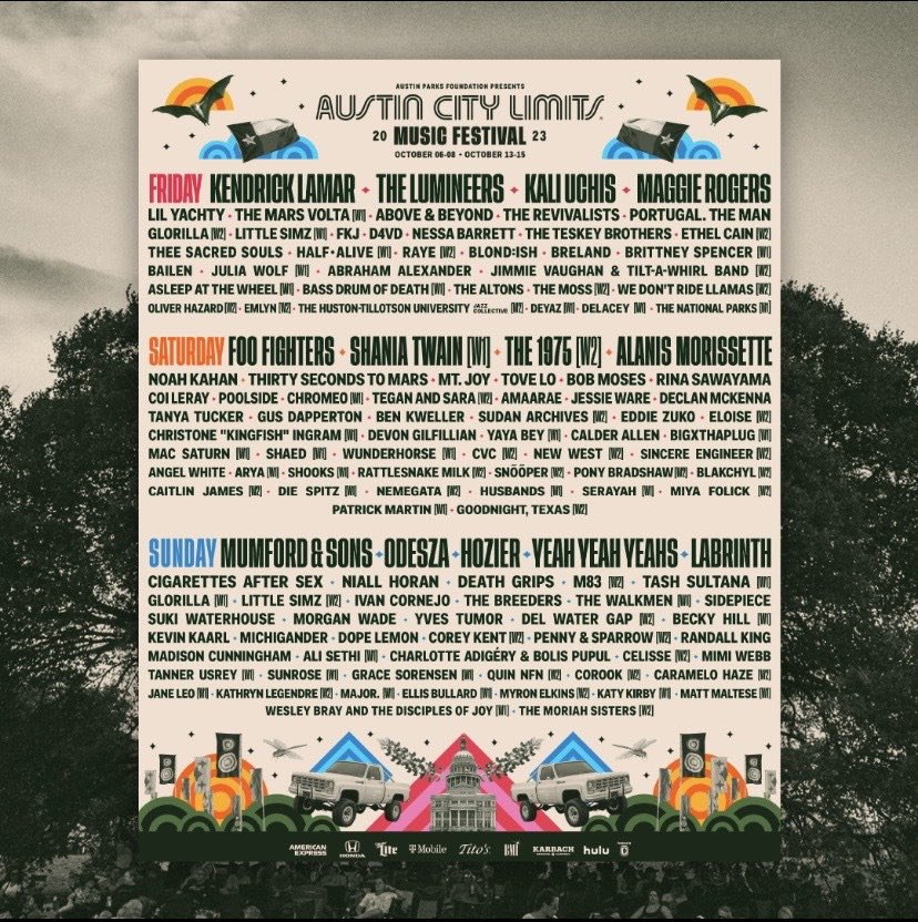 .@SiriusXM and Hip-Hop Nation subscribers can enter for a chance to win a trip to @aclfestival includ. 3-Day VIP tickets to the festival ft. @kendricklamar, @coi_leray @GloTheofficial & more. Visit: siriusxm.com/acl2023. Ends 9/20. #ACLFest