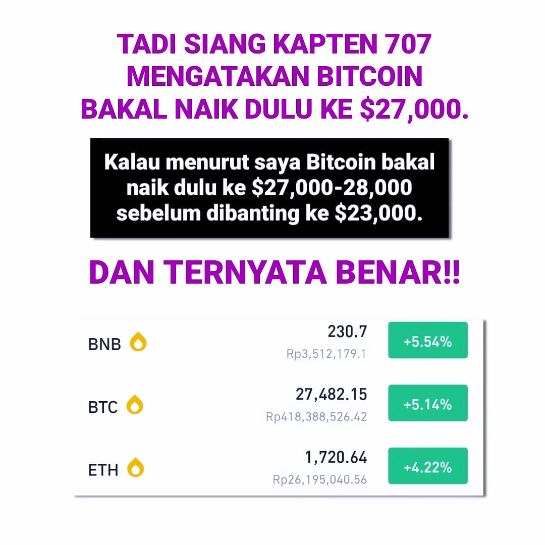 Kapten Saham & Crypto 707 tweet media