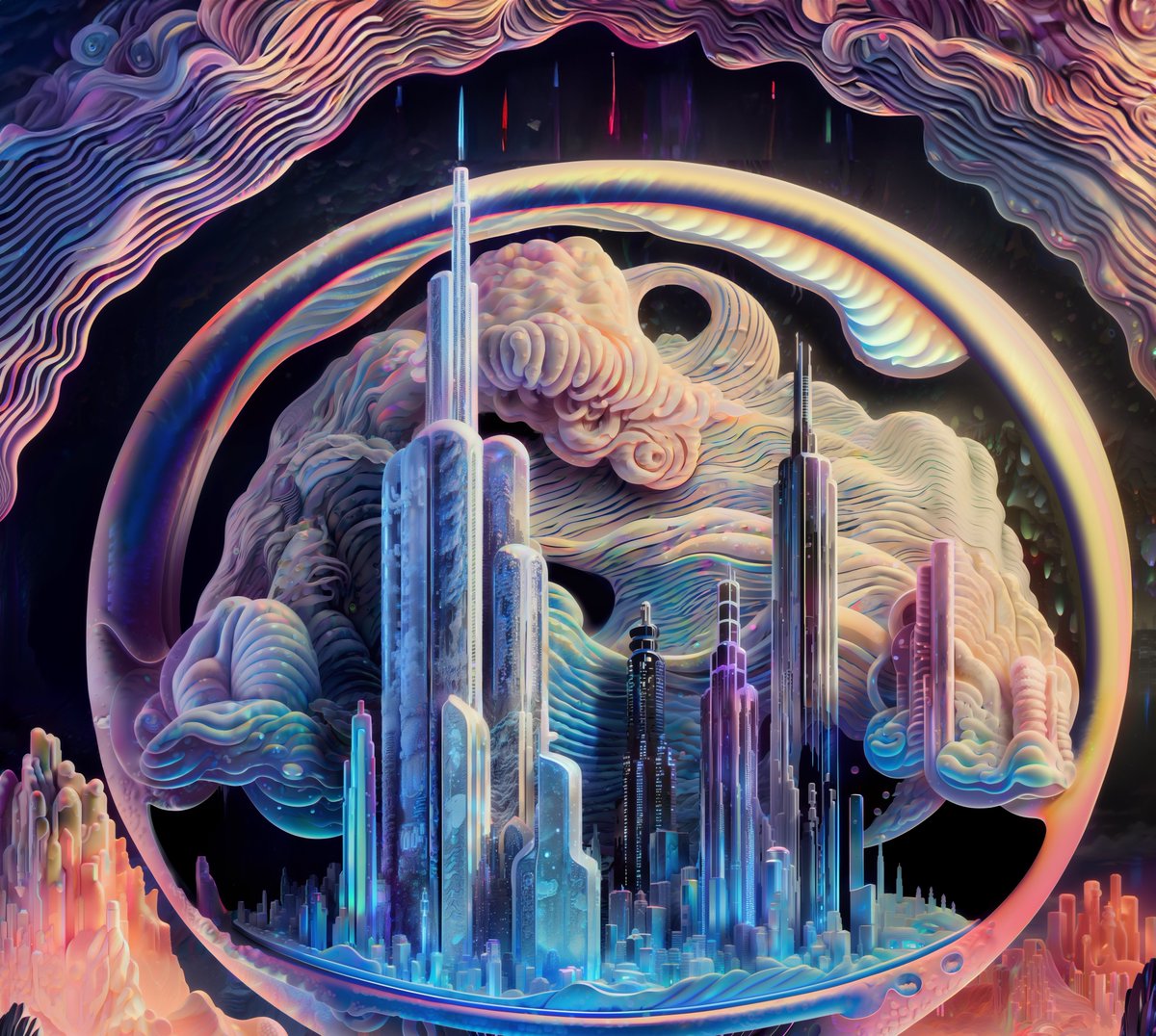 What is a crystal city?