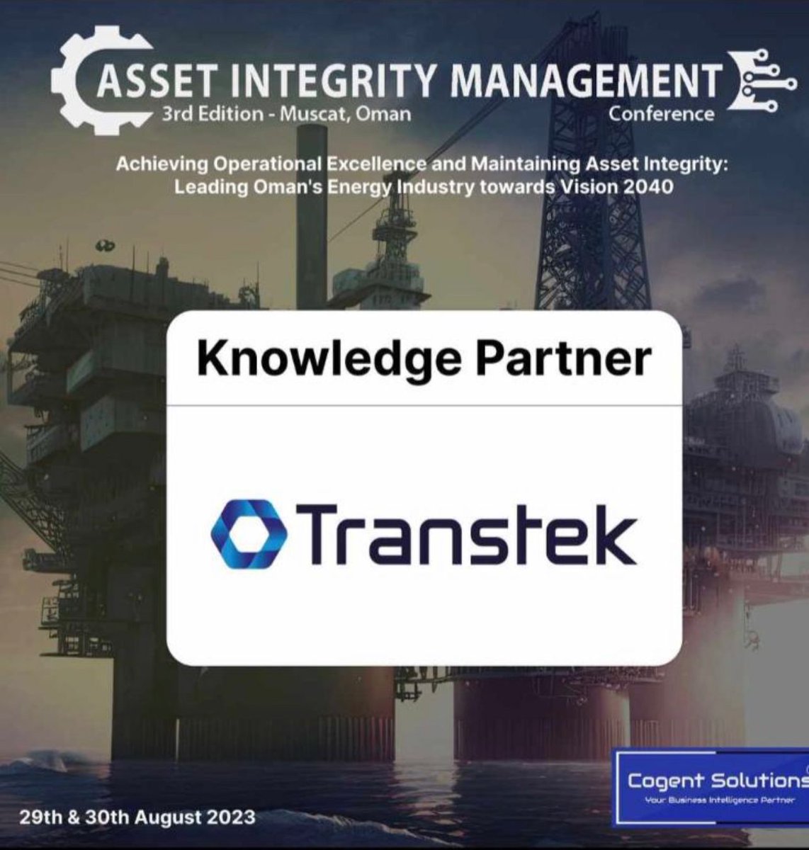 During our participation in the 3rd Asset Integrity Management Conference on Tuesday August 29, 2023 in Muscat, Oman. Our team was happy to guide our visitors through our latest innovations and insights in Mojodat Enterprise Asset Management solutions.
