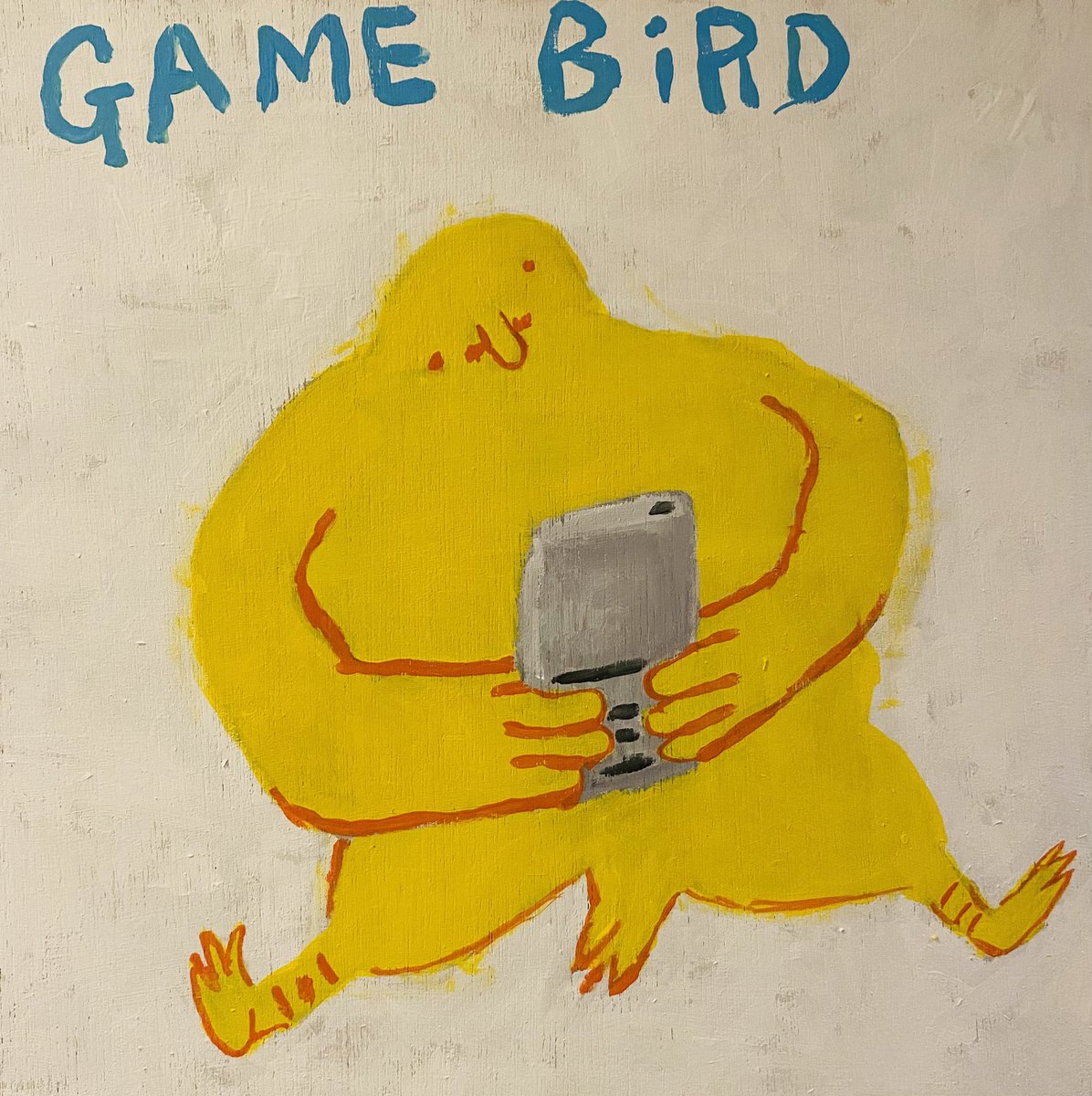 HumanHello46956's tweet photo. GAME BIRD

#gameboy #bird #freedom #illusrtationart #acrylicpainting #絵
#ゲーム　#イラスト　#鳥 https://t.co/yC2UsXxbJx