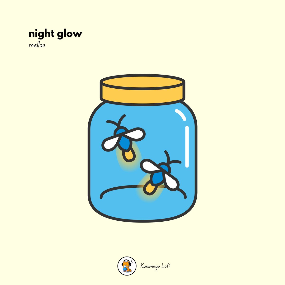 🍀 “night glow” full EP by melloe is now out on Spotify! 

🎶 Listen on all streaming platforms! 

🎵 Listen on Spotify: open.spotify.com/album/2sWRo3m3…

#kanimayo #chillhop #lofi
