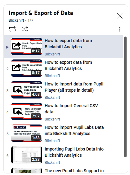 blickshift's tweet photo. This playlist demonstrates how easy it is to integrate #BlickshiftAnalytics into your existing data analysis pipeline:
https://t.co/XPEn3hMs9D https://t.co/edia9AW7UW