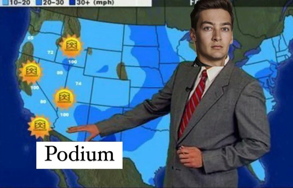''I was Forecast for a Podium''
