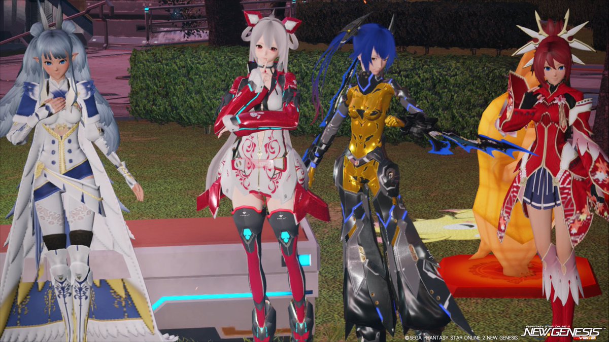 pso2_Alma's tweet photo. #PSO2NGS_SS
#PSO2
ship4 エアリオ003でヒロインズの4人
揃った〜 https://t.co/Pu86P3ojKj