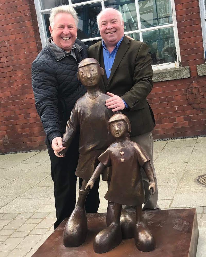 I put a post up the other day about John Brooke’s sad passing and for some reason it seems to keep disappearing! Just in case it was a message from John saying the photo wasn’t to his liking, here’s another one, just for you John. RIP mate.