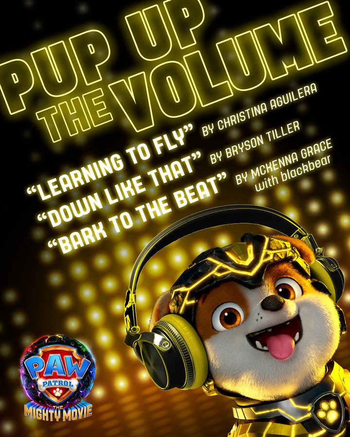 🚨E o anuncio veio

"Learning To Fly" é a música que a Christina irá lançar para a Soundtrack do filme Paw Patrol 2.

A música provavelmente é o single do filme