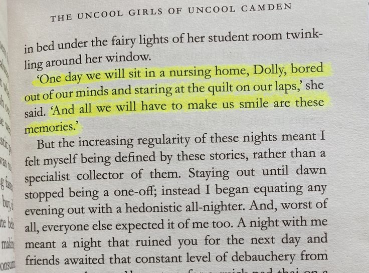 all we have are memories