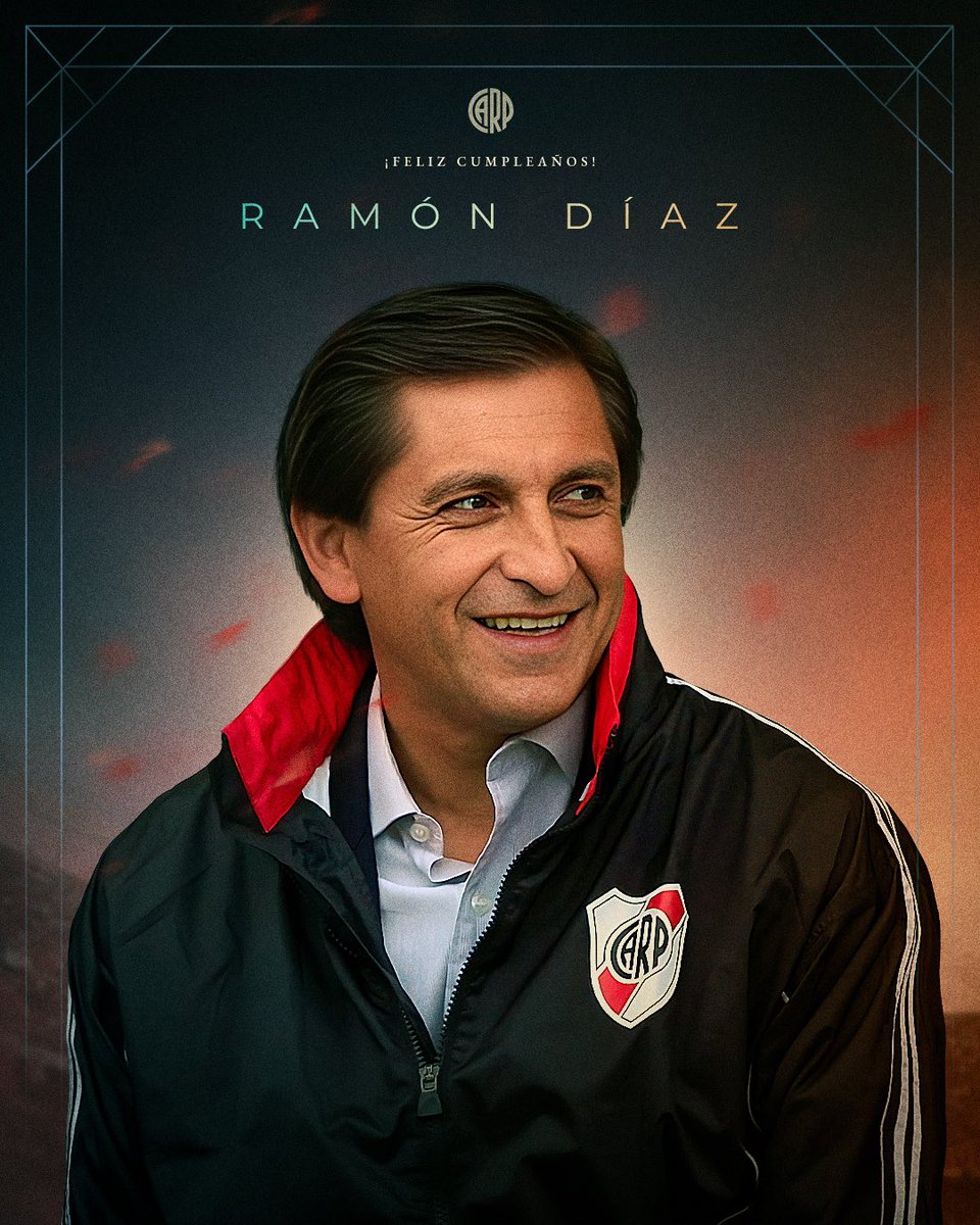RiverPlate's tweet photo. 🎂 ¡Feliz cumpleaños, @ramondiaz9dt! ❤️ https://t.co/kBq9D9UKQ5