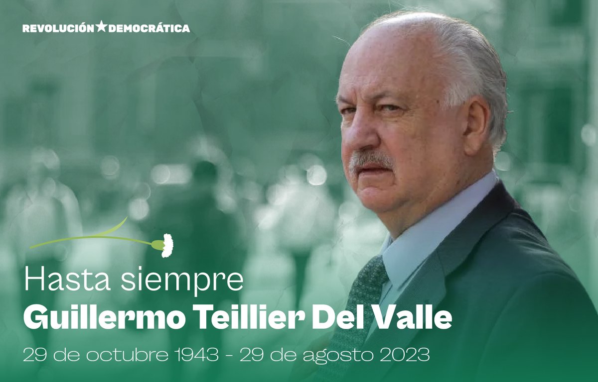 Nuestras condolencias a las y los compañeros del <a href="/PCdeChile/">Partido Comunista de Chile</a>, a su familia y amig@s, por la pérdida del compañero Guillermo Teillier.

Que su lucha por recuperar la democracia, nos siga inspirando para fortalecerla y cuidarla siempre.

#HonorYGloria🌹