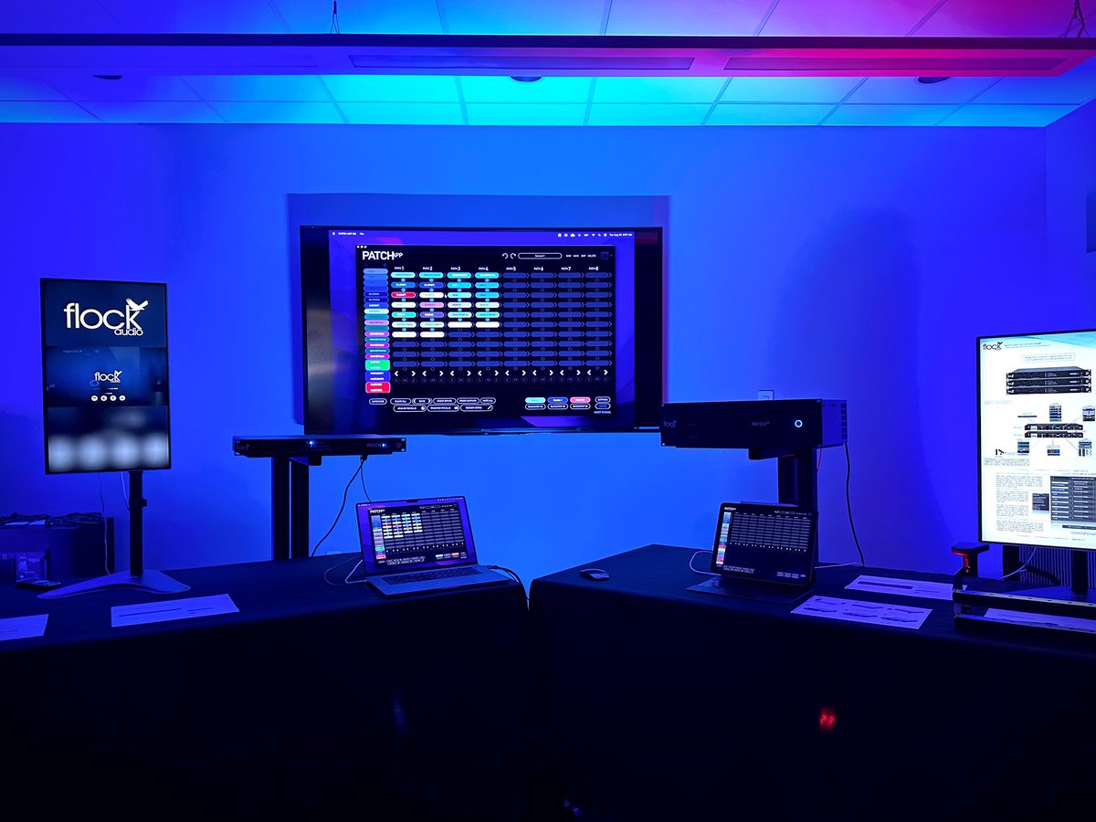 FlockAudio's tweet photo. Flock Audio @SweetwaterSound Today!
- - -
See why thousands of audio professionals and studios around the world are switching to the new standard of analog routing… The PATCH Series!
(Learn More: https://t.co/TiWsoefvI2)
- - -
#flockaudio #sweetwater https://t.co/p3zzutdnqo