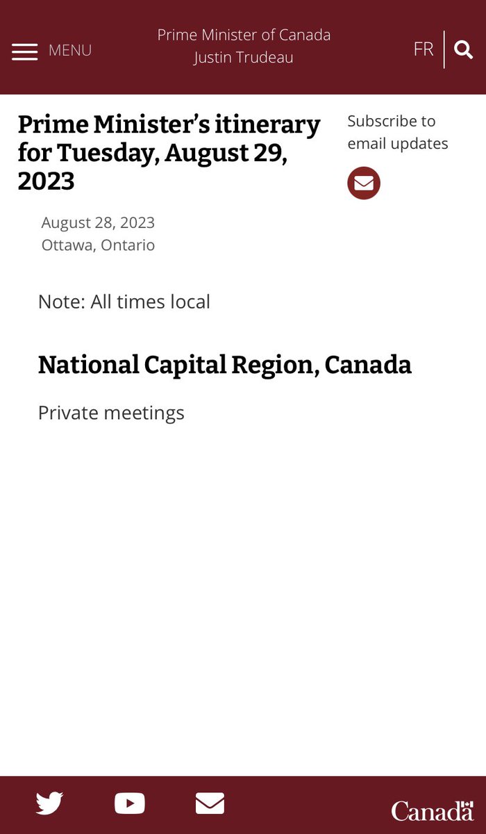myabradshaw78's tweet photo. Private Meetings or Hiding 🤔 Maybe he’s looking for an Ethics Commissioner,nahhh he’s hiding like he normally does #TrudeauCorruption #TrudeauMustGo #TrudeauSinghCorruption https://t.co/D4TV9HN1Na