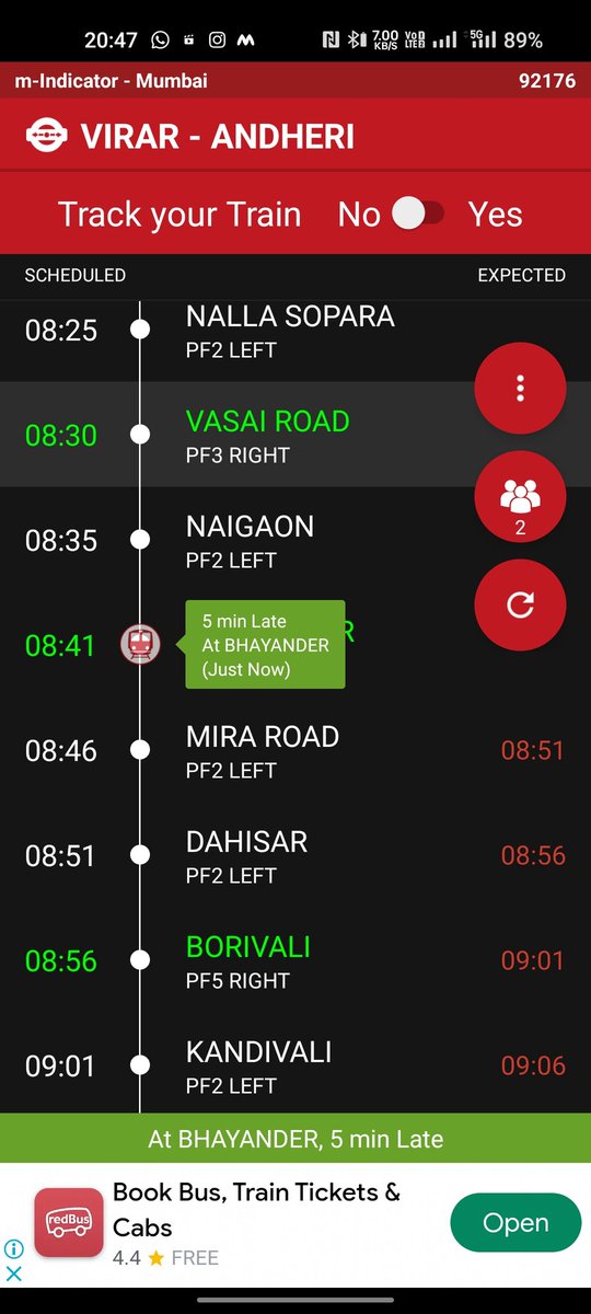 bjpshashanksing's tweet photo. @RailMinIndia @AshwiniVaishnaw @drmbct can I know why this train is late at Bhayandar station this train stops daily later ac trains start how cum every day the train is late #mumbai #mumbairains #mumbailocal https://t.co/jdIQG3JHrS