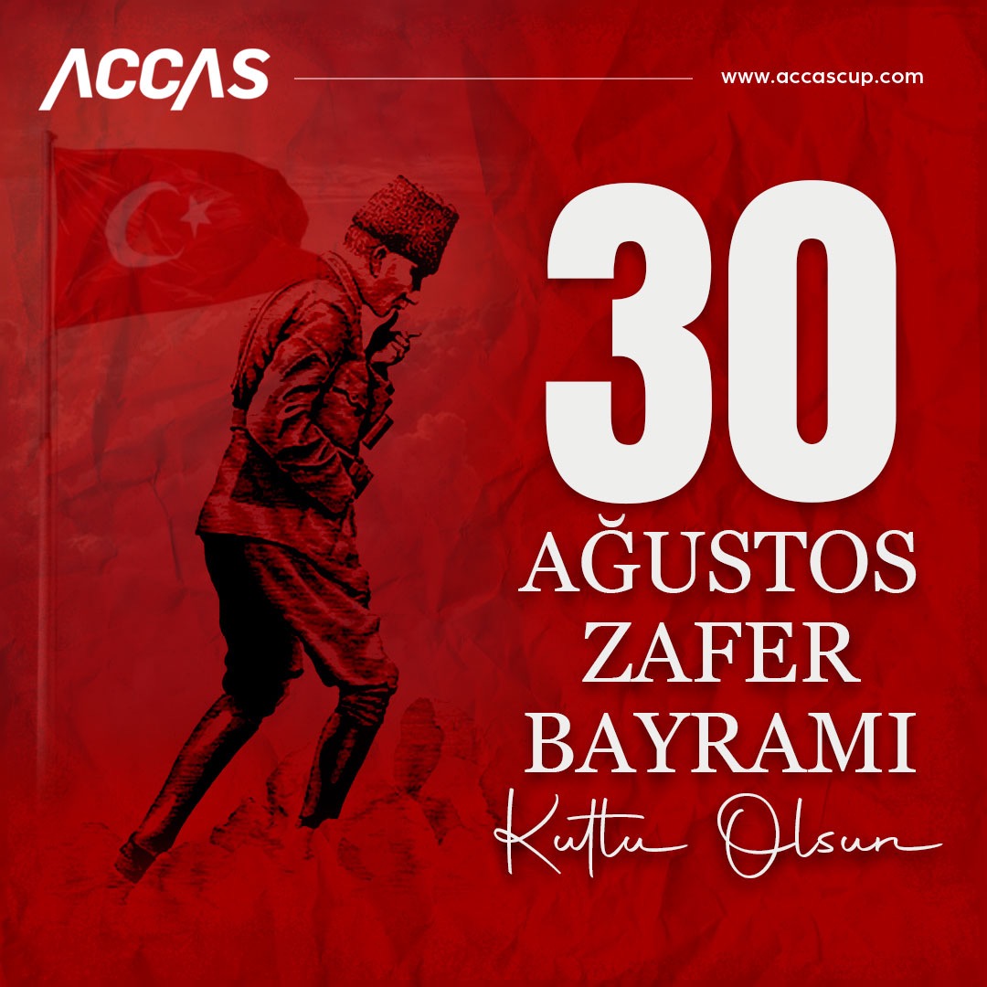 🇹🇷 30 Ağustos, milletimizin birlikte yazdığı destanın adıdır. Bu özel günde, bağımsızlığımızın sembolü olan bu zaferi gururla anıyor, Gazi Mustafa Kemal Atatürk başta olmak üzere tüm kahramanlarımıza şükranlarımızı sunuyoruz. #30Ağustos #ZaferBayramı