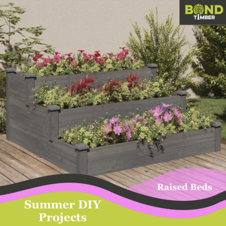 BondTimber's tweet image. Part 3 of our summer DIY series is here☀️ visit the link to view the document with interactive links whbond.co.uk/wp-content/upl…

#summerdiy #diyprojects #timberprojects #summerdiyproject #raisedbeds #flowerbeds