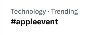 gefrorenerapfel's tweet photo. Es ist nicht mal eine Einladung raus und schon ist es im Trend🤯
#appleevent #apple #appledeutsch https://t.co/SHNvqH7QxT