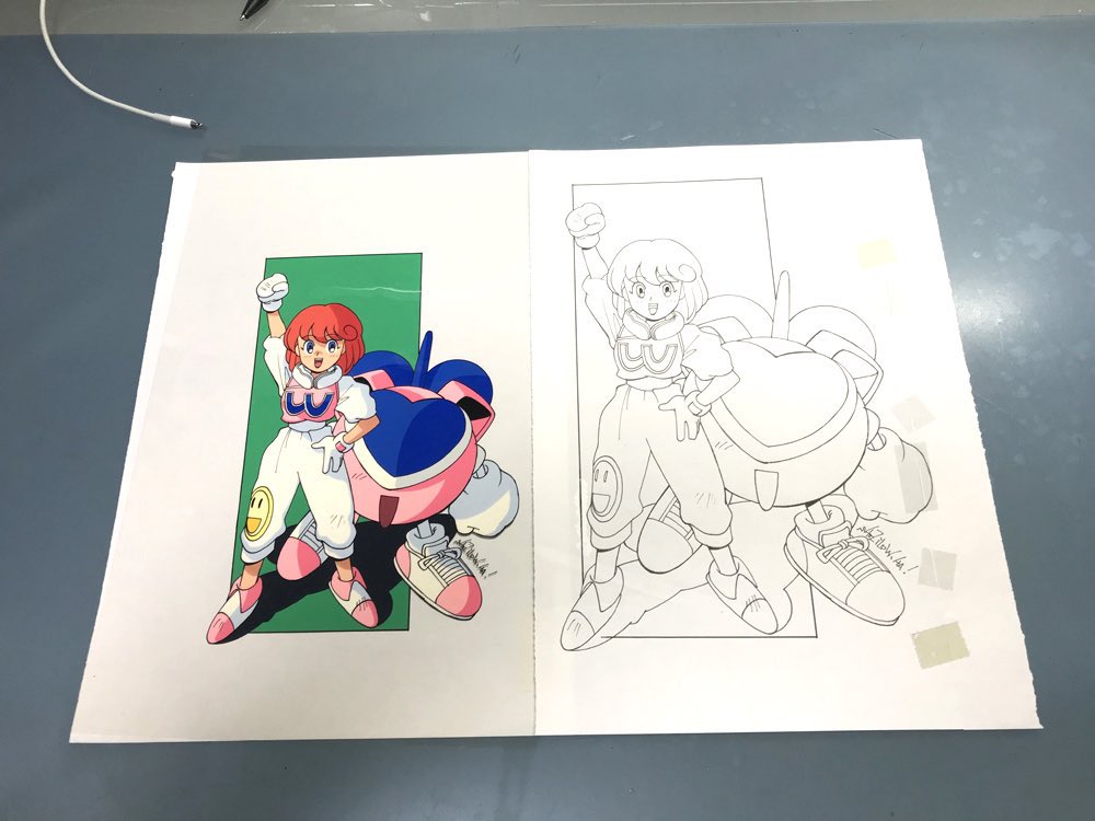 いろんなツインビーのイラスト用セル画
#古いの上げてく 