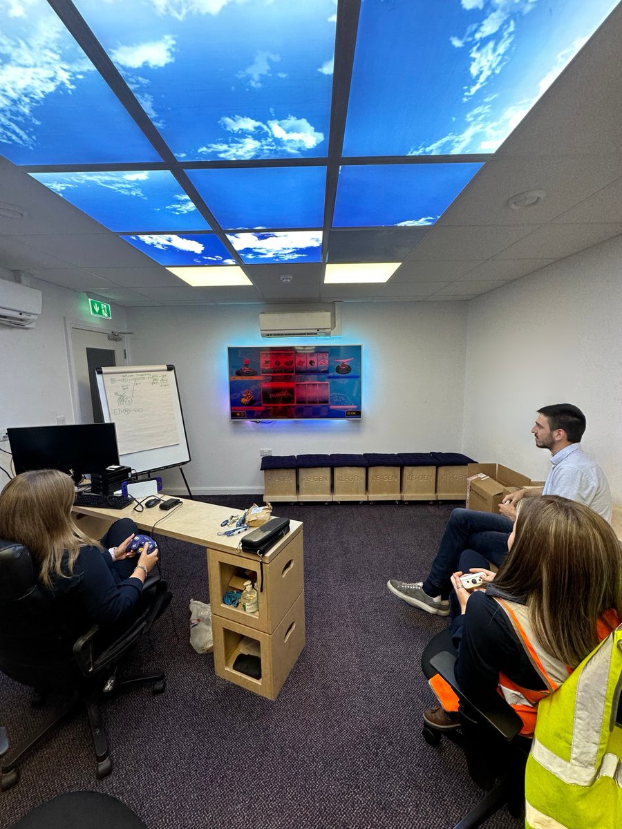 Regen_ltd's tweet photo. Mario Kart competition🚗
We had a lot of fun competing against each other to try and win the trophy from Noel, our payroll officer. Needless to say, Noel still holds the title (for now).
#regenwaste #ourfutureiscleaner #mariokart https://t.co/qRCk3JC54A