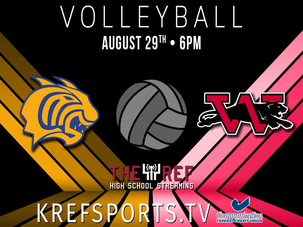 KREFsportsTV's tweet photo. 🏐 Piedmont vs Westmoore
📍 Westmoore High School
⏰ 6 pm
📺 https://t.co/b70EoK5PxR https://t.co/G32dHjRVB3