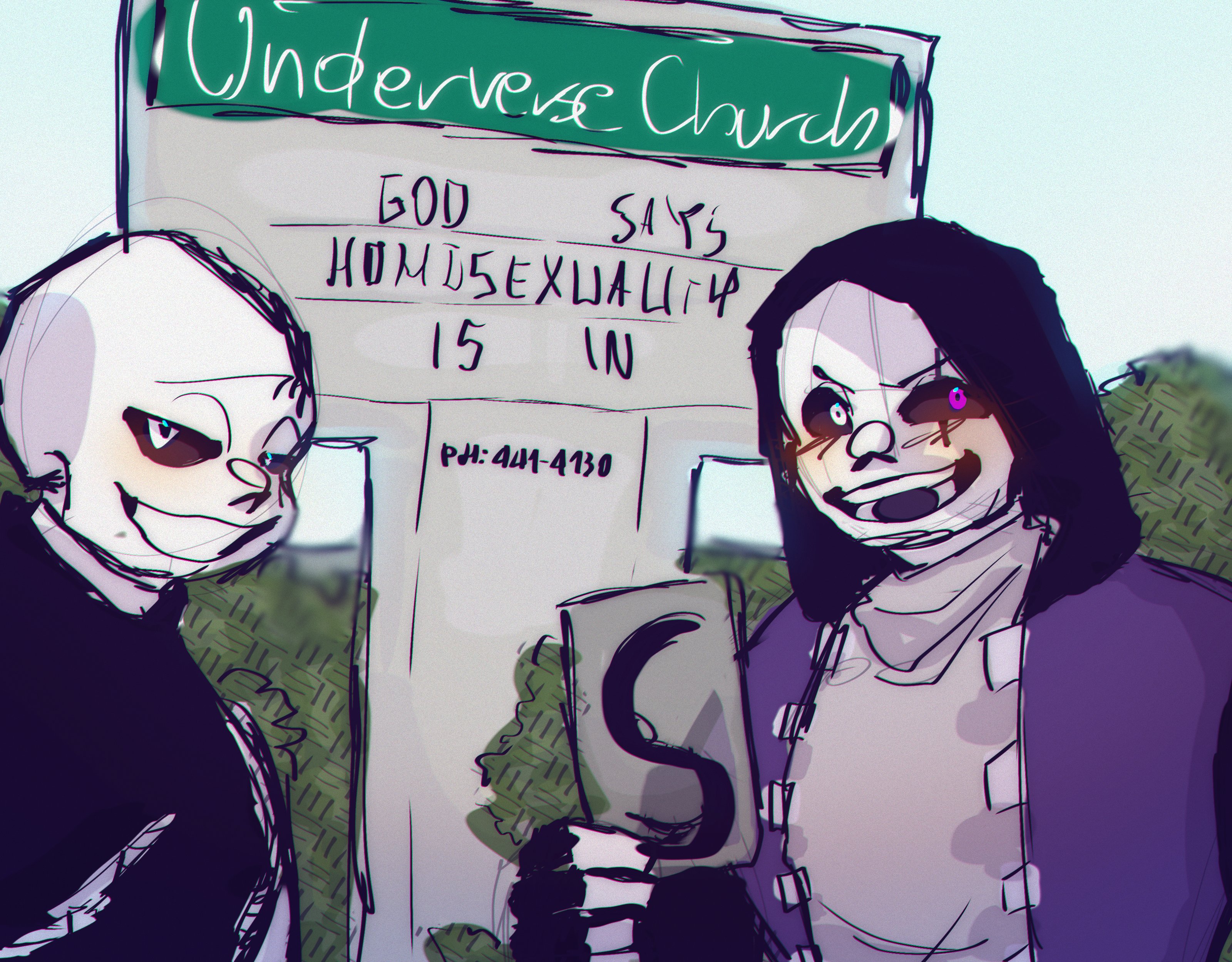 Eu amo muito esse ship cara #Undertale #undertaleau #underverse