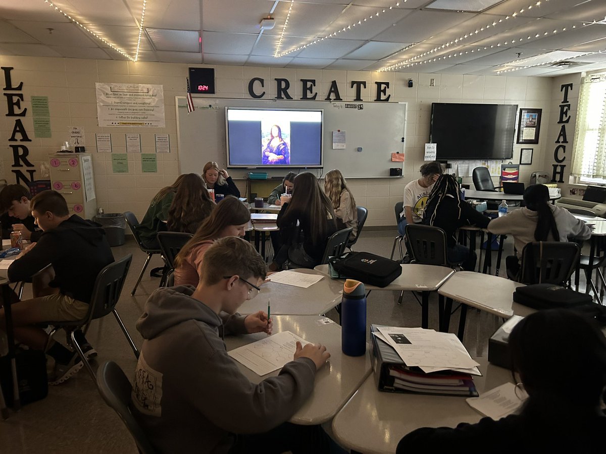 Jordan Lambert (@jlambert_5) on Twitter photo Eng10 PreAp Ss compared perspectives in multiple texts. They analyzed imagery & mood in the painting Mona Lisa and in the poem “The Smile Unbroken She Awaits”. Ss ended the lesson by making connections with the texts and their lives. #selfawareness <a href="/lincolnhs/">Lincoln HS</a> Eng10 PreAp Ss compared perspectives in multiple texts. They analyzed imagery & mood in the painting Mona Lisa and in the poem “The Smile Unbroken She Awaits”. Ss ended the lesson by making connections with the texts and their lives. #selfawareness <a href="/lincolnhs/">Lincoln HS</a>