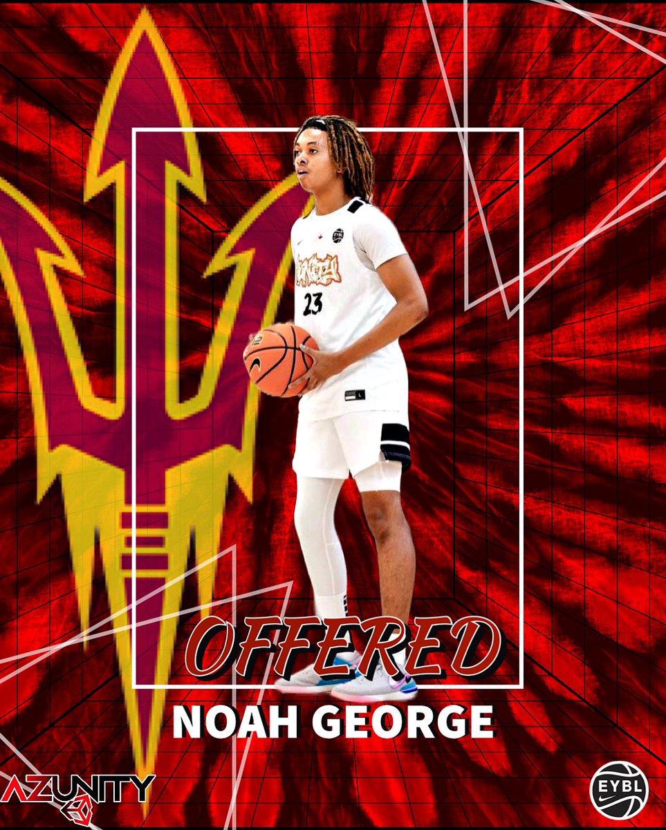 Congrats to 2026 G Noah George on his most recent offer from @SunDevilHoops @NikeEYB @VerbalCommits #THEBrotherhood #nikebasketball #UNITEDas1